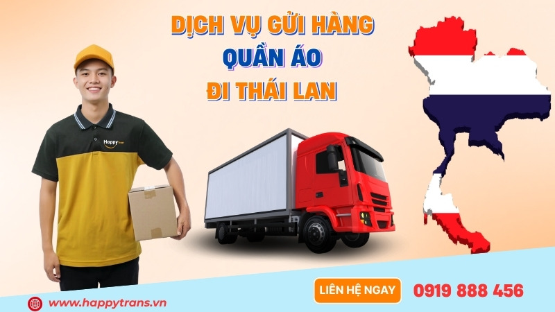 Dịch Vụ Gửi Hàng Quần Áo Đi Thái Lan Siêu Tiết Kiệm, Nhanh Chóng