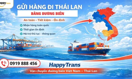Vận Chuyển Hàng Đường Biển Sang Thái Lan Chỉ Từ 20kg/kg
